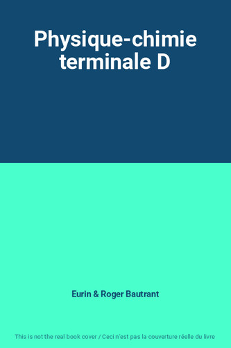 Physique chimie terminale - physique-chimie,