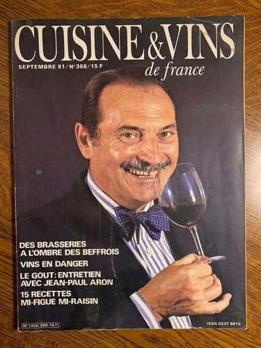 Revue cuisine vins de - de, france