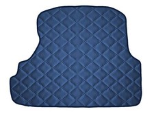 Cuir artificiel Tapis de coffre BLEU FONCÉ pour Mercedes C W202 berline 1993-200