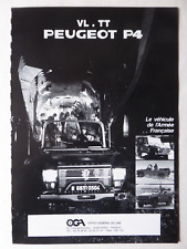 3/1986 PUB CCC.V VLTT PEUGEOT