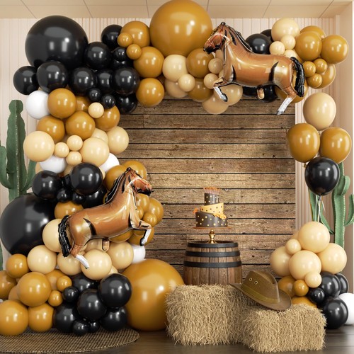 166 piece western balloon - 166,