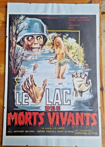 Affiche 1981 lac des morts - affiche, le