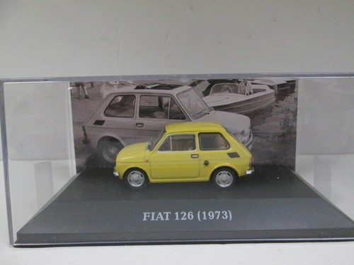Fiat 126 jaune yellow gelb - yellow,