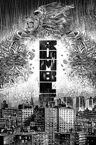 Rumble cvr b w rubin - #11, b&w