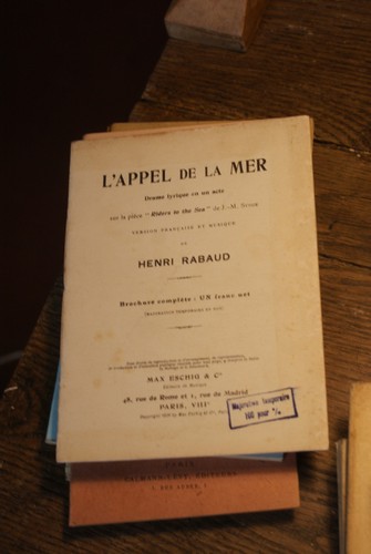Rabaud henri appel la - de, mer