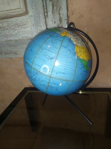 Globe terrestre tripode - globe,