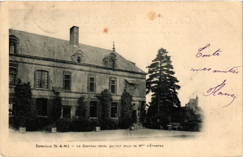 Cpa egreville le chateau - egreville,