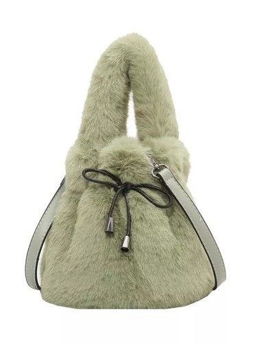 Sac femme cuir fourrure - cuir,