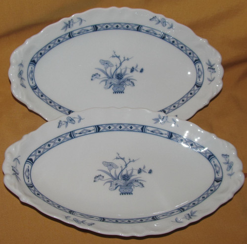 Lot raviers en - de, porcelaine