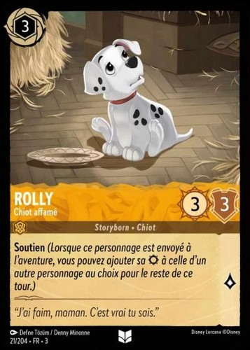 Carte lorcana tcg - carte, chapitre