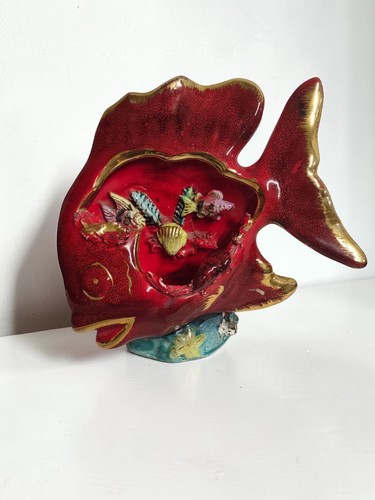 Lampe poisson vallauris - lampe,