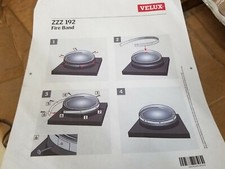 VELUX ZZZ 192 Sun Tunnel Fire