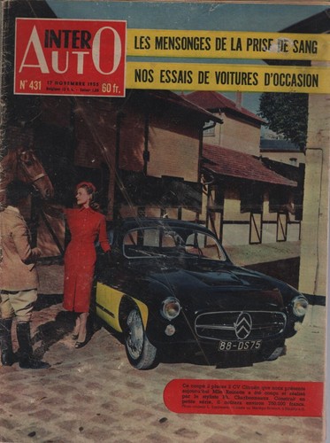 Inter auto 431 1955 - auto, citroen
