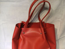 sac a main rouge -- polyurethane - bon etat - Zara - 