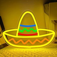 Enseigne lumineuse au néon, veilleuse, décoration murale, éclairage LED,