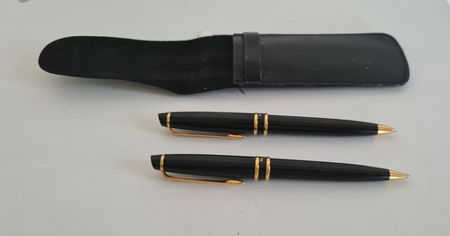 Parure stylo bille crayon - et,