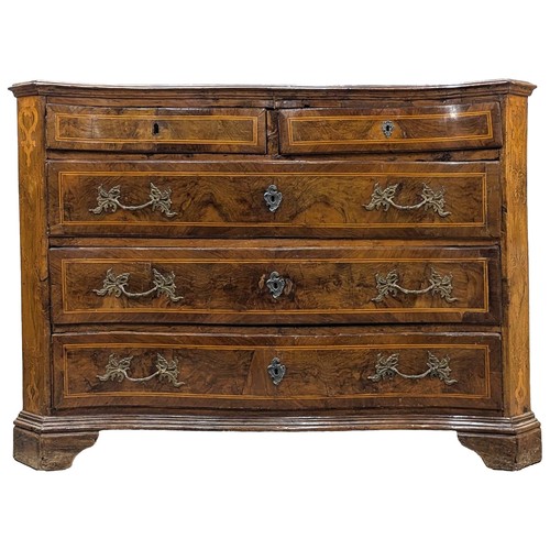 Commode galbée italie - commode,