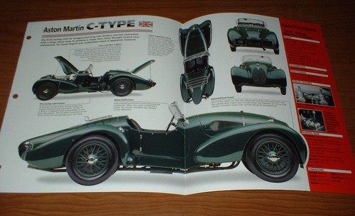 1939 aston martin type - martin, c-type