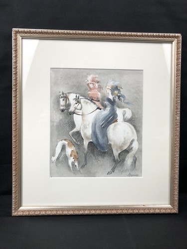 Aquarelle couple de - aquarelle,