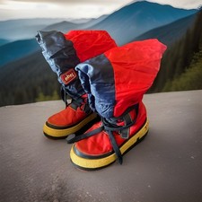 Vtg Moon Boot Original Tecnica