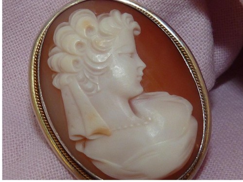 Ancienne broche camée - ancienne,