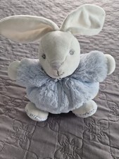 Doudou boule Patapouf p'tit Lapin Perle bleu ciel Kaloo 20 cm