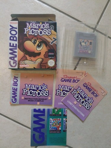 Mario picross gameboy - picross,