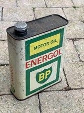 Bidon Ancien : BP Energol Motor Oil