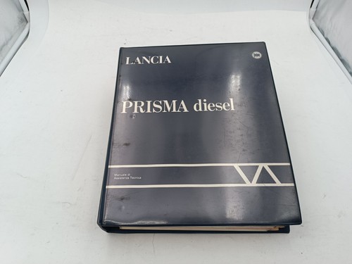 Manuel atelier lancia prisma - manuel, d'atelier