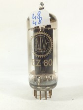 one 6V4 EZ80 valve, Valvo