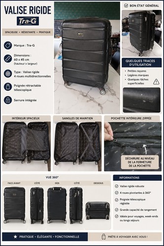 Valise rigide - valise,