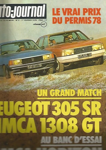 Auto journal 02 - n°02, peugeot