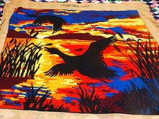 Canevasfini, Teintes Orange Superbe, Chambre Soleil 64x50cm