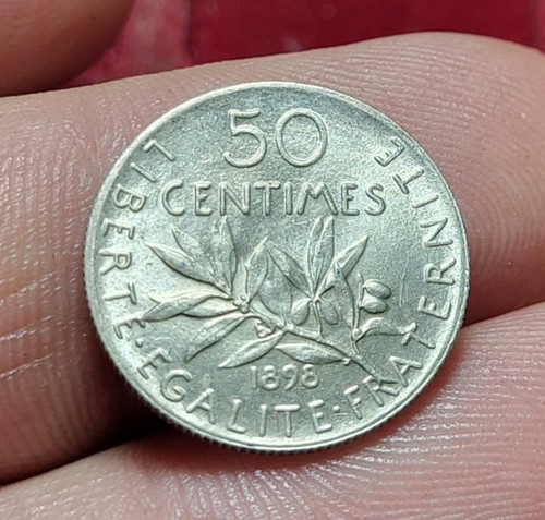 Semeuse 50 centimes - #85-10, ~
