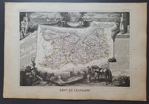 Levasseur carte ancienne - v.,