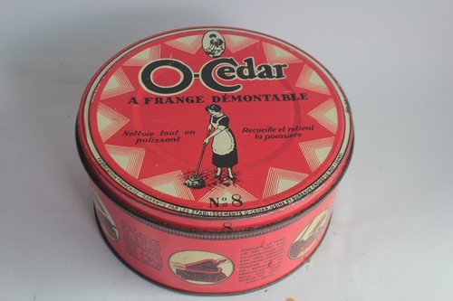 Boite tôle cedar balais - boite, o-cedar
