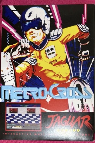 Atari jaguar metro cross - jaguar, metro-cross