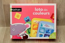 Jeu de société - Jeu éducatif - Loto des Couleurs - Nathan 