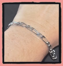 Bracelet Maille Figaro 1-1 En