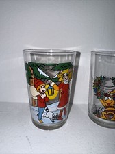 lot 4 verres coll thème "