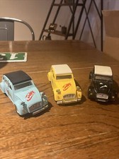 Ancienne Voiture  Jouet En Lot Welly Deux Chevaux 2CV Safe