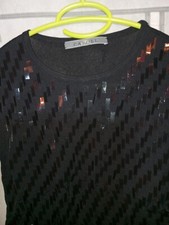 Haut femme Caroll noir