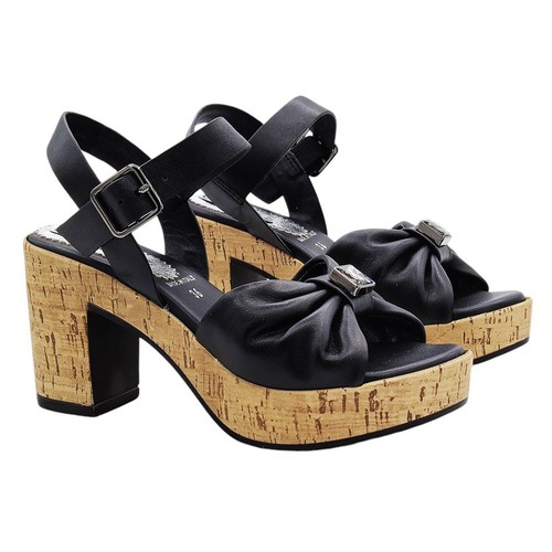 Mules femme liège cuir - en,