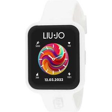 Smartwatch LIU JO LUXURY VOICE FANCY SWLJ129 Silicone Blanc Touchscreen