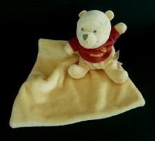 *. Doudou plat DISNEY SIMBA WINNIE JAUNE T-Shirt rouge abeille mouchoir NEUF*