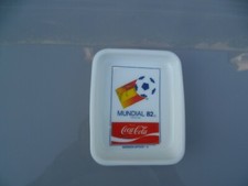 ancien cendrier coupe du monde FOOTBALL mondial espana 1982 coca cola