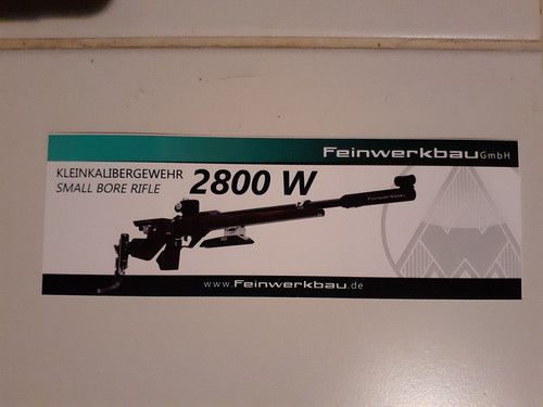 Feinwerkbau 2800w air - air, rifle