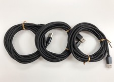 3x 10FT Micro USB Cable Fast