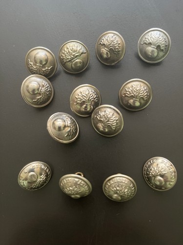Lot boutons gendarmerie - ,