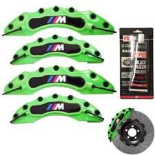 4x ABS PLASTIQUE Vert BMW